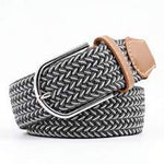 EquiChic Fashion Elastic Woven Belt, Width 3.3cm, Length 105-107cm, For Men And Women