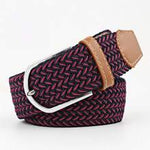 EquiChic Fashion Elastic Woven Belt, Width 3.3cm, Length 105-107cm, For Men And Women