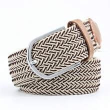 EquiChic Fashion Elastic Woven Belt, Width 3.3cm, Length 105-107cm, For Men And Women