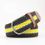 EquiChic Fashion Elastic Woven Belt, Width 3.3cm, Length 105-107cm, For Men And Women