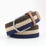 EquiChic Fashion Elastic Woven Belt, Width 3.3cm, Length 105-107cm, For Men And Women
