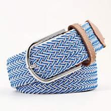 EquiChic Fashion Elastic Woven Belt, Width 3.3cm, Length 105-107cm, For Men And Women