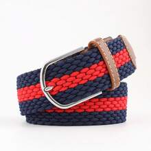 EquiChic Fashion Elastic Woven Belt, Width 3.3cm, Length 105-107cm, For Men And Women