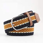 EquiChic Fashion Elastic Woven Belt, Width 3.3cm, Length 105-107cm, For Men And Women