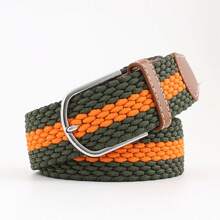 EquiChic Fashion Elastic Woven Belt, Width 3.3cm, Length 105-107cm, For Men And Women