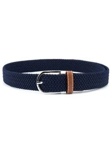 EquiRogue Belt Men Elastic Braided Belt, Holeless Business Casual Golf Waistband Summer, School