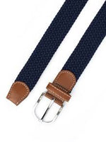 EquiRogue Belt Men Elastic Braided Belt, Holeless Business Casual Golf Waistband Summer, School