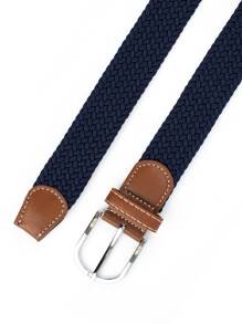 EquiRogue Belt Men Elastic Braided Belt, Holeless Business Casual Golf Waistband Summer, School