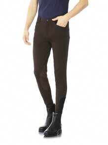 EquiRogue Riding Breeches Aoud Coffee Mens Soft Breathable Half Breeches Equestrian Pants Half Silicone