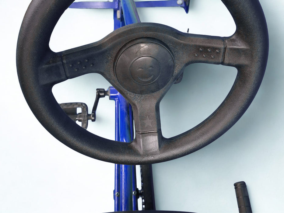 Go Kart Pedal Blue Ride On Heavy Duty