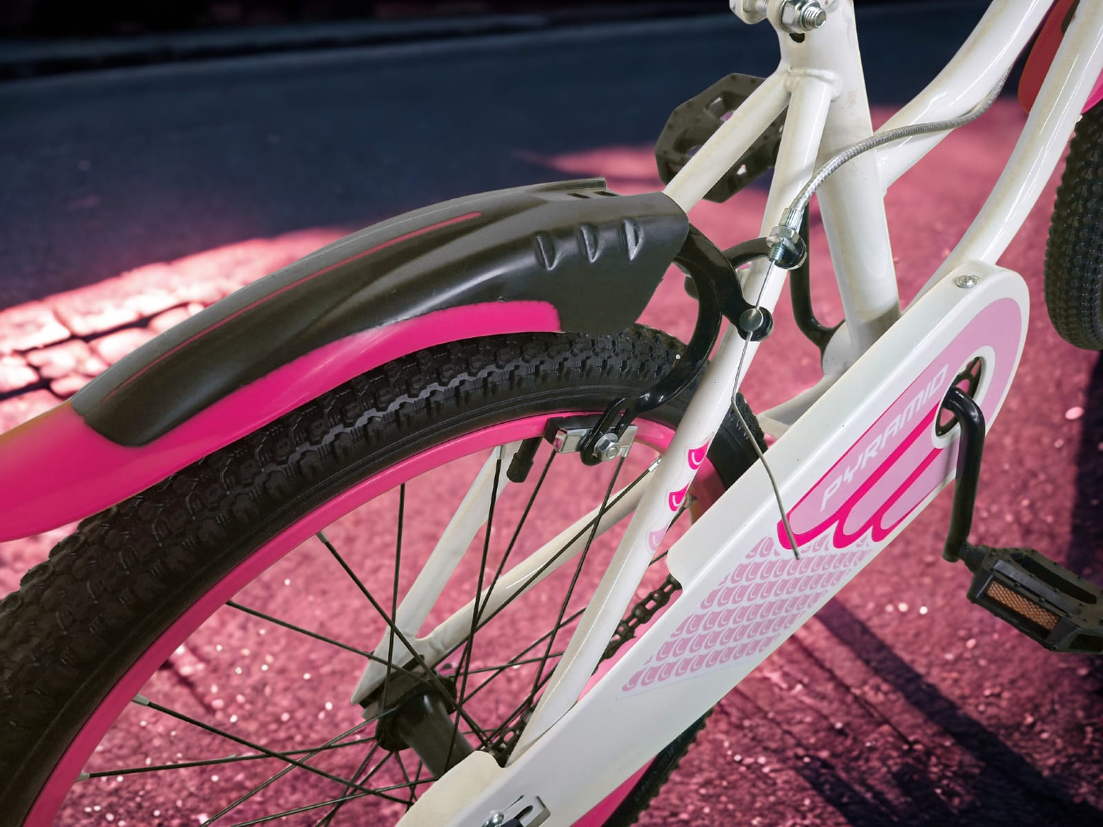 BMX Blossom 20 inch Pyramid White Pink