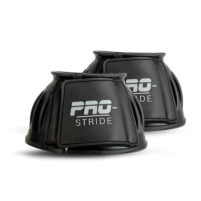 Pro Stride Over Reach Boots Velcro Black - Horse Protection