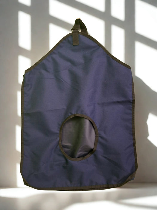 Hay bag teff bag | hay feeder Canvas Navy Blue