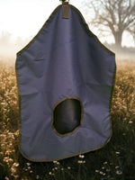 Hay bag teff bag | hay feeder Canvas Navy Blue