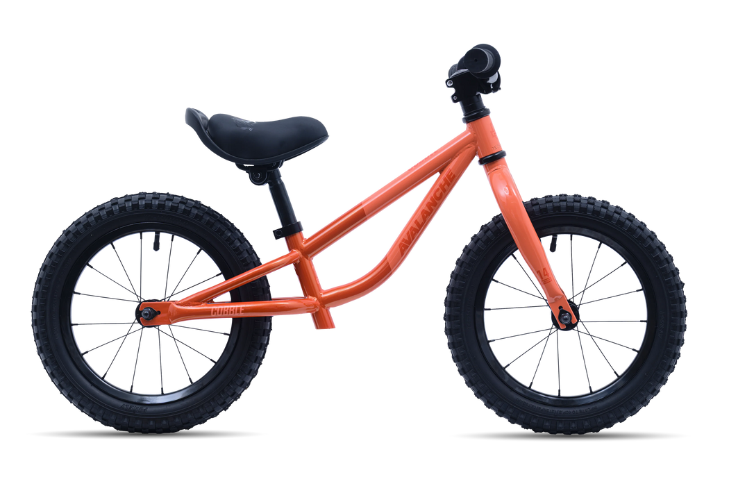 Avalanche Cobble Balance Bike 14 Inch Boys Orange | Salmon