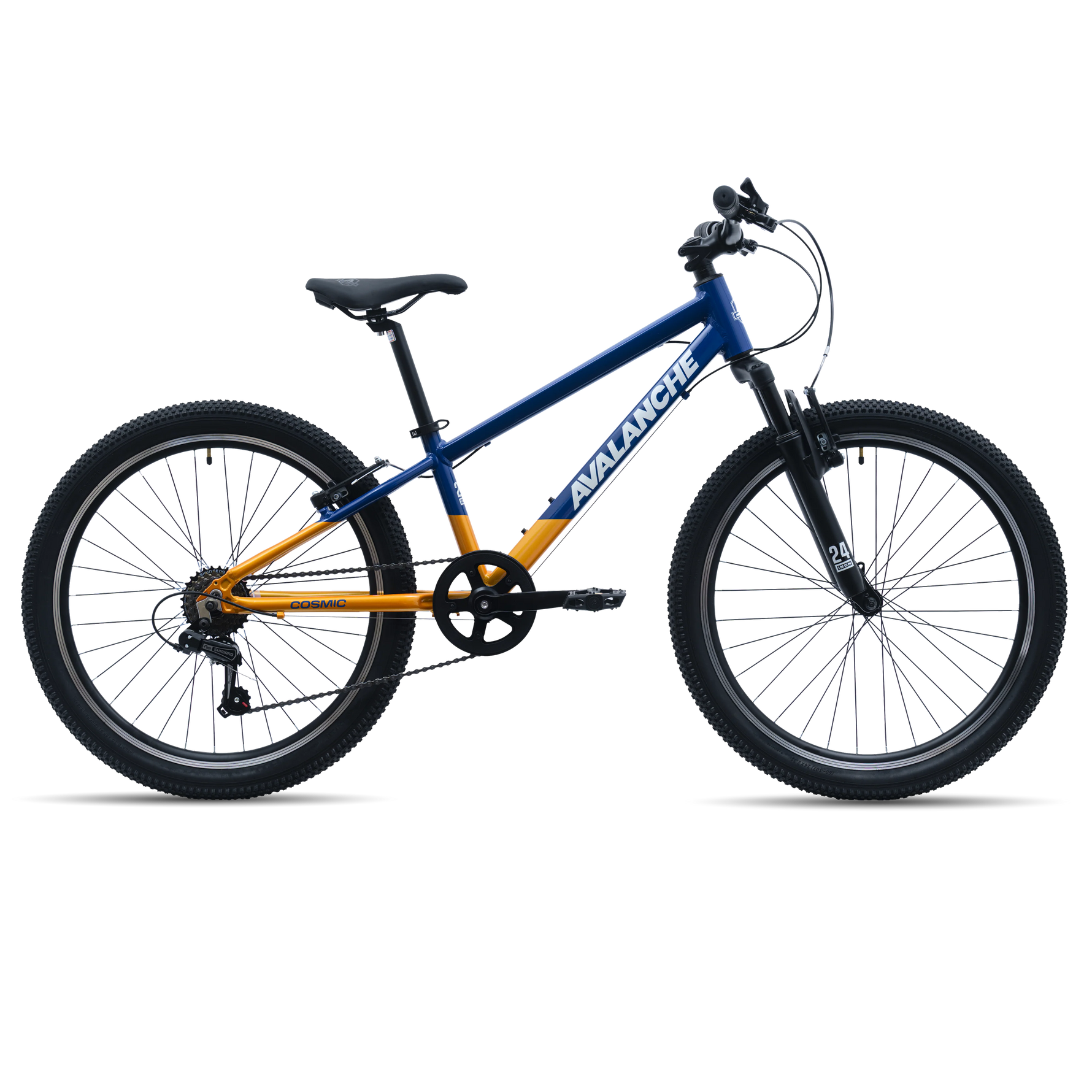 Avalanche cosmic  24 inch bike Boys Blue/Orange