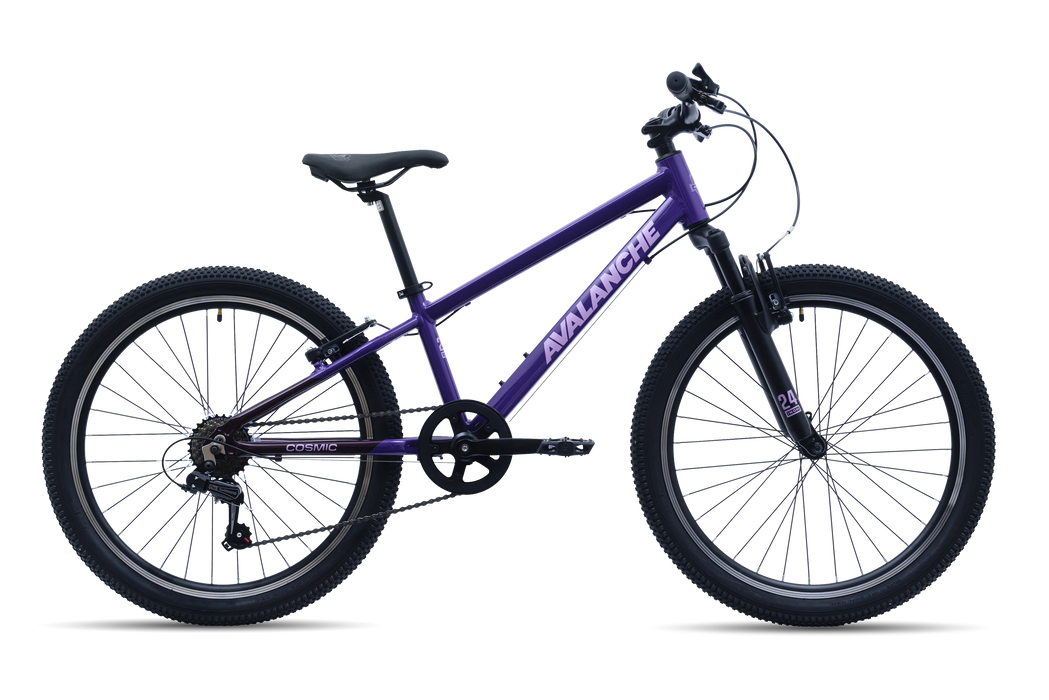 Avalanche cosmic girls 24 inch bike Purple