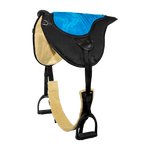 Bareback pad shaped numnah treeless saddle