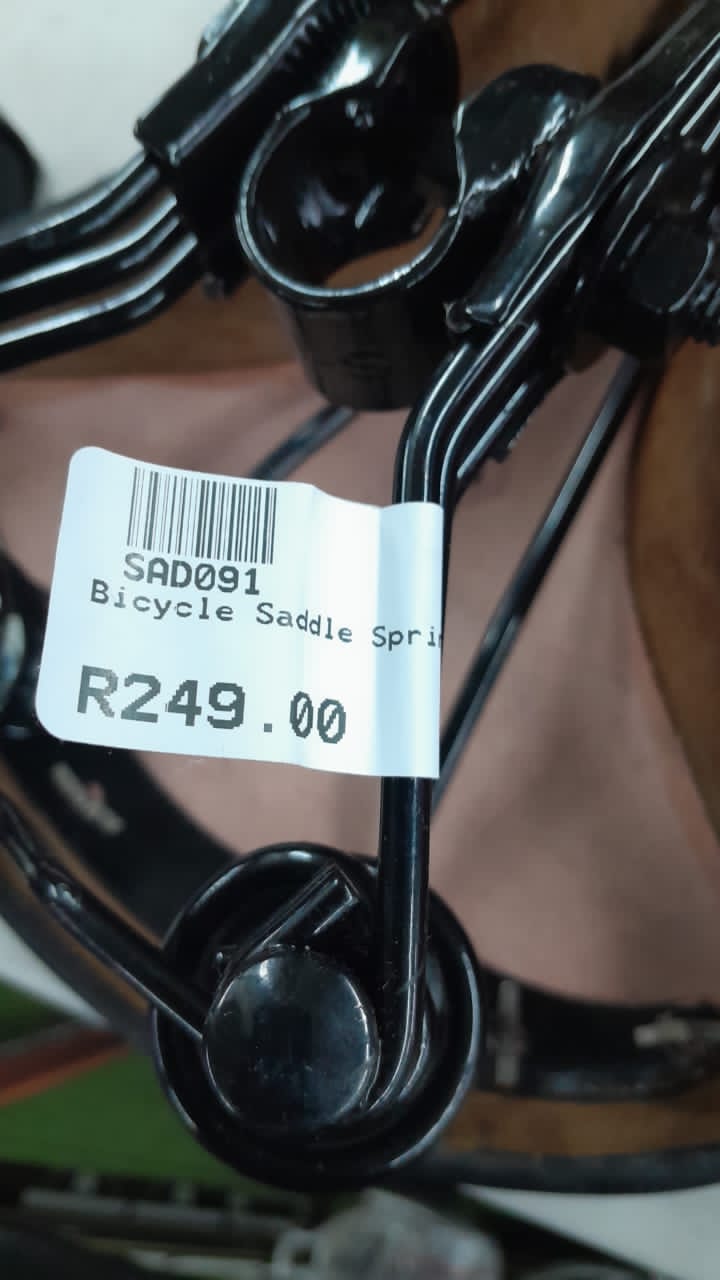 BICYCLE SEAT WITH SPRING