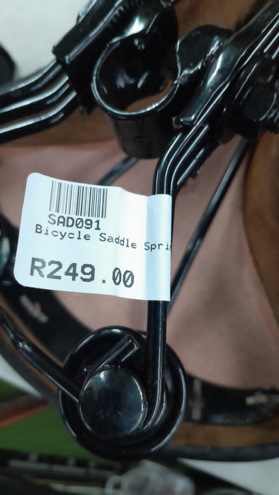 BICYCLE SEAT WITH SPRING