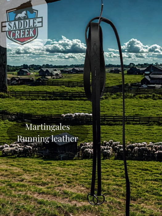 Equisport Martingale running leather