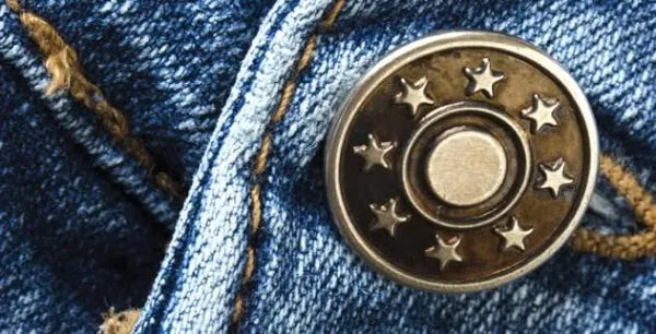 Buttons jeans per tube of 50