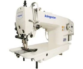 Kingstar walking foot leather machine 12mm stitch with servo motor