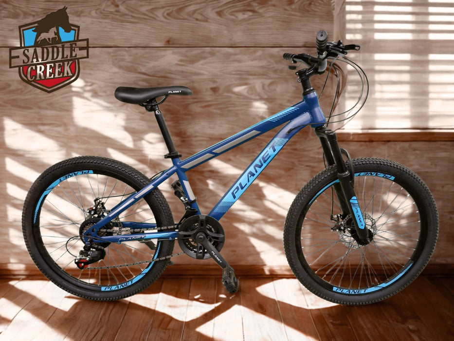 Bicycle planet 24 inch with shock trendy