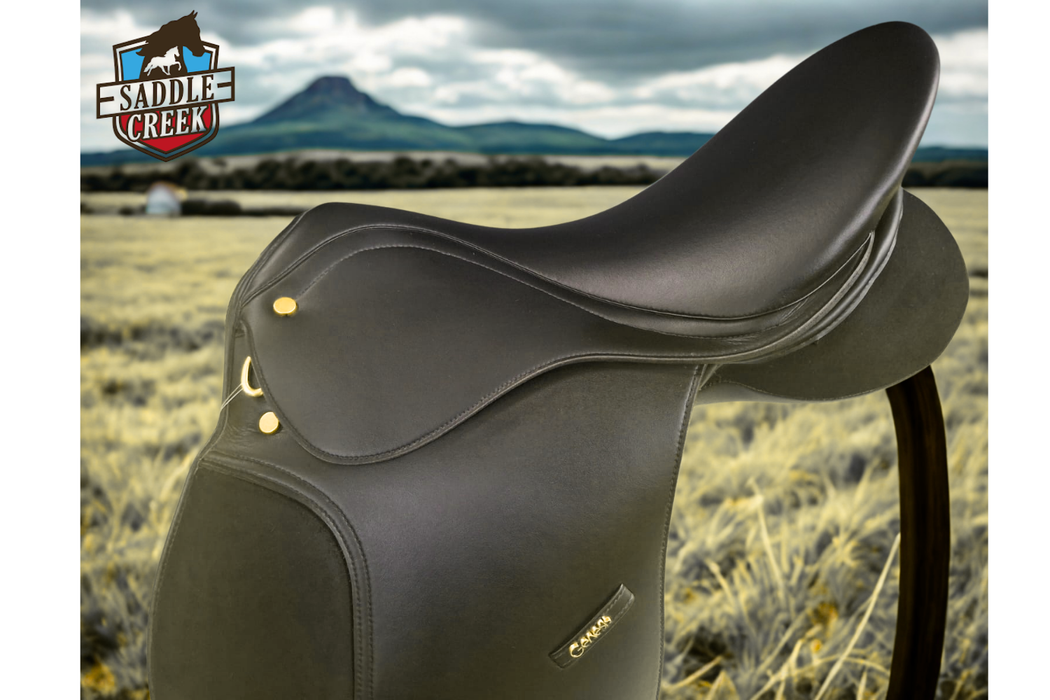 Genesis GP Synthetic Saddle - Full PVC English Riding Seat