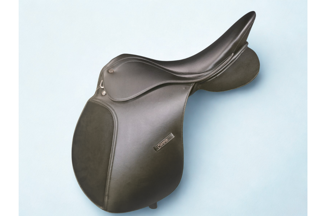 Genesis GP Synthetic Saddle - Full PVC English Riding Seat
