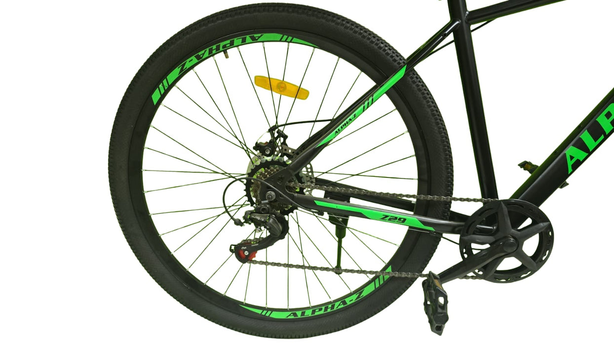 Bicycle Alpha Z MTB 29 inch 1x8 gear system with disk brakes