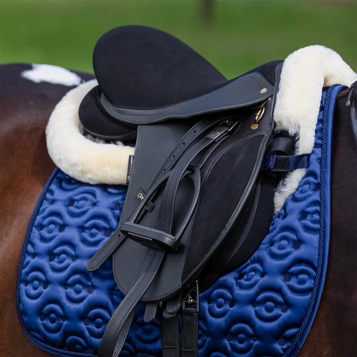 GFS Genesis GP Suede Seat English Saddle - Premium Riding Saddle