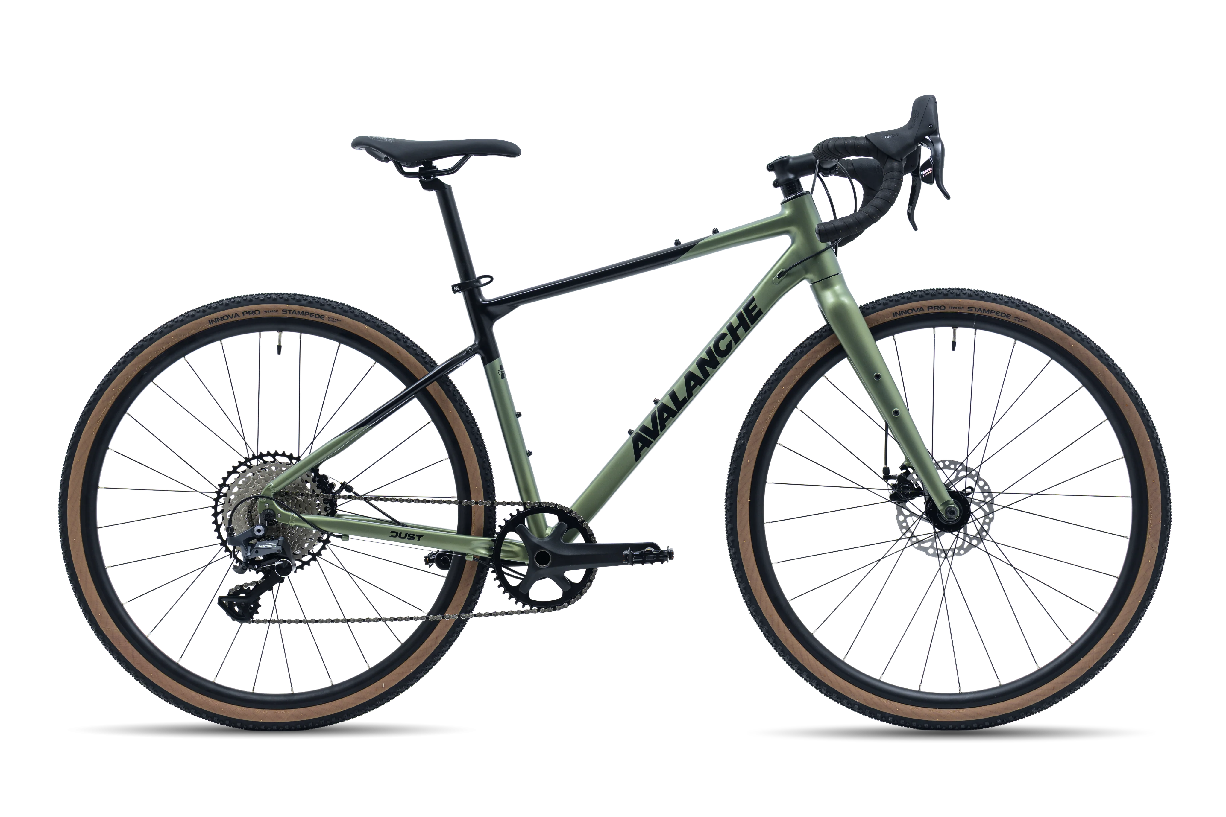 Avalanche DUST Gravel Bike - GREEN/BLACK