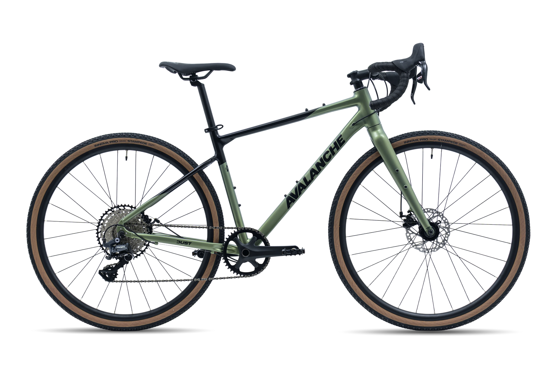 Avalanche DUST Gravel Bike - GREEN/BLACK