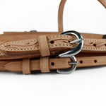 Bridle Sheriff Western Natural Leather