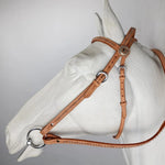 Bridle Sheriff Western Natural Leather