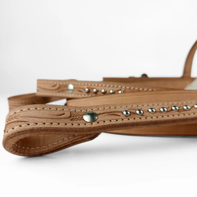 Bridle Sheriff Western Natural Leather