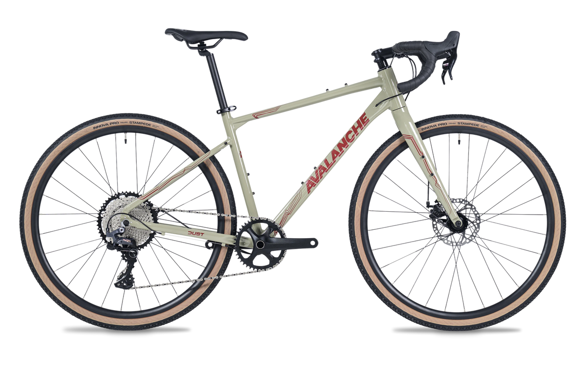 Avalanche DUST Gravel Bike - SAND/MAROON
