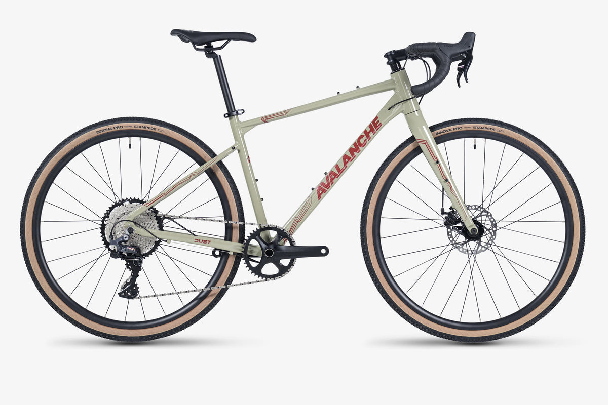 Avalanche DUST Gravel Bike - SAND/MAROON