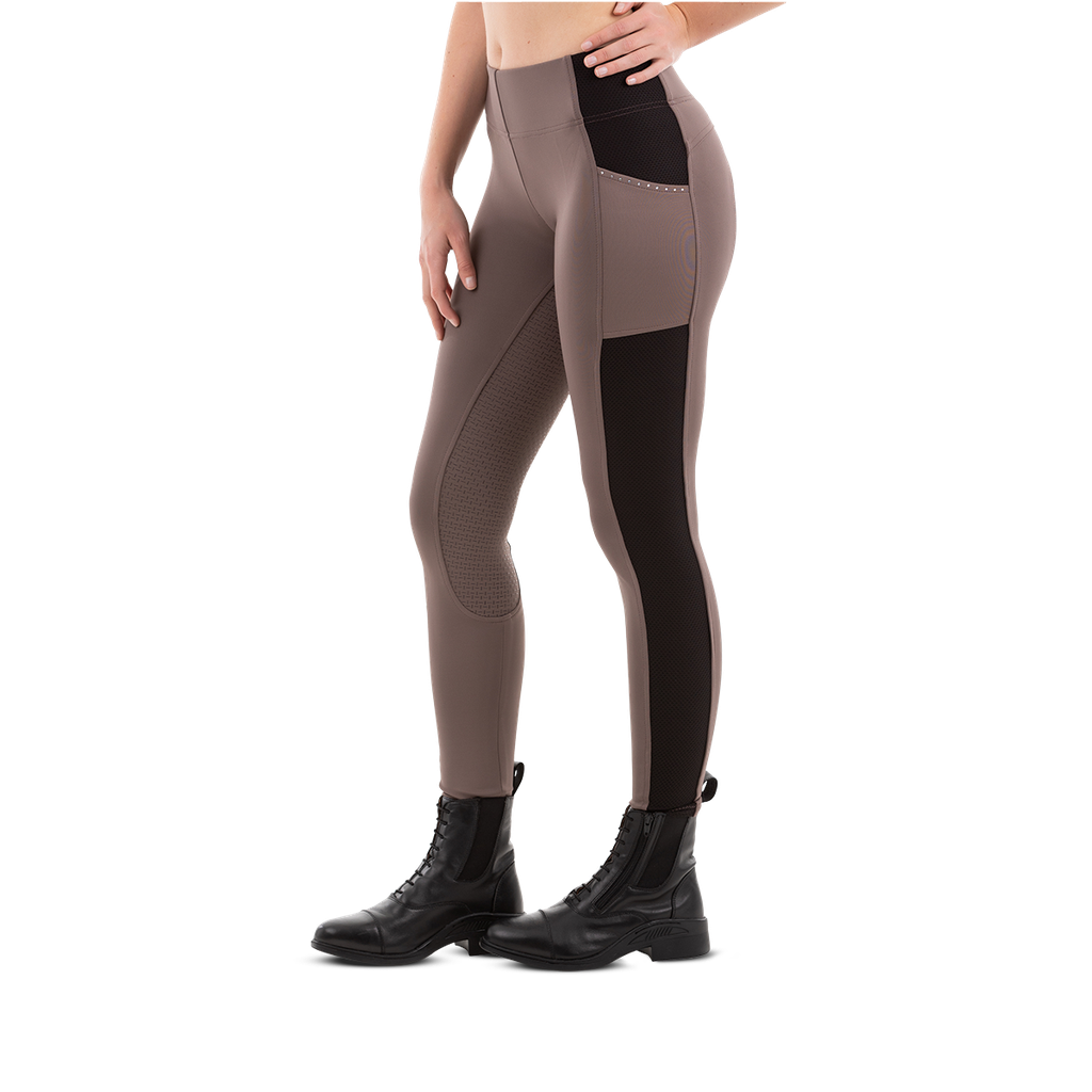 Equileisure ss equilite tights taupe