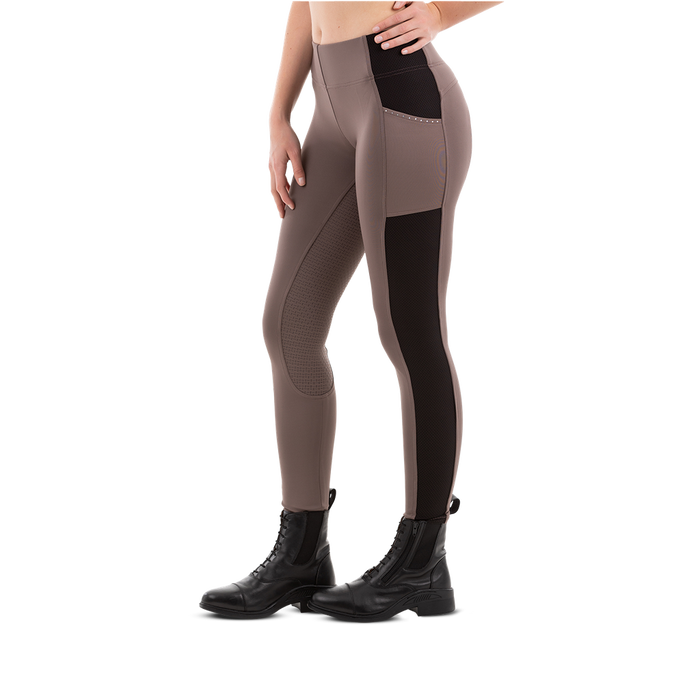 Equileisure ss equilite tights taupe
