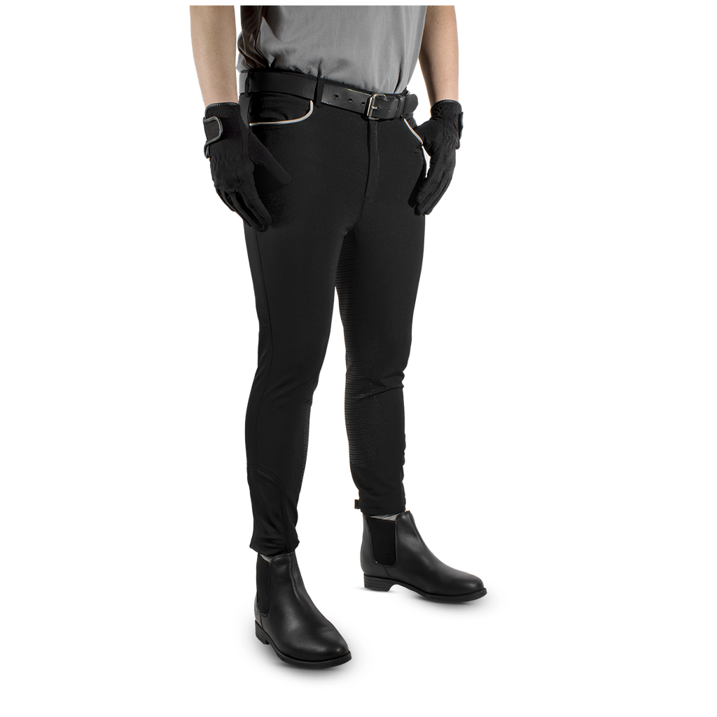 Equileisure Mens Silicone Breeches Beige
