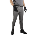 Equileisure Mens Silicone Breeches Black