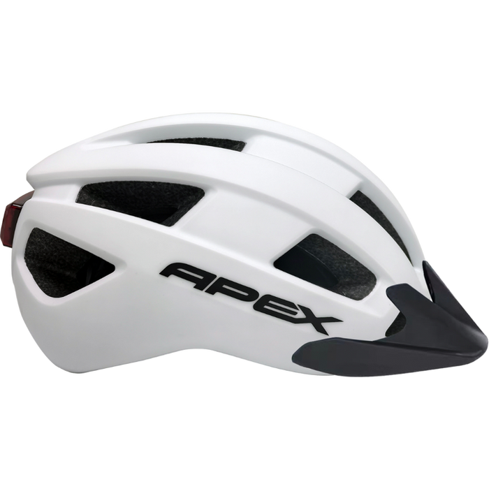 Apex Atom Adult Helmet | Matte White