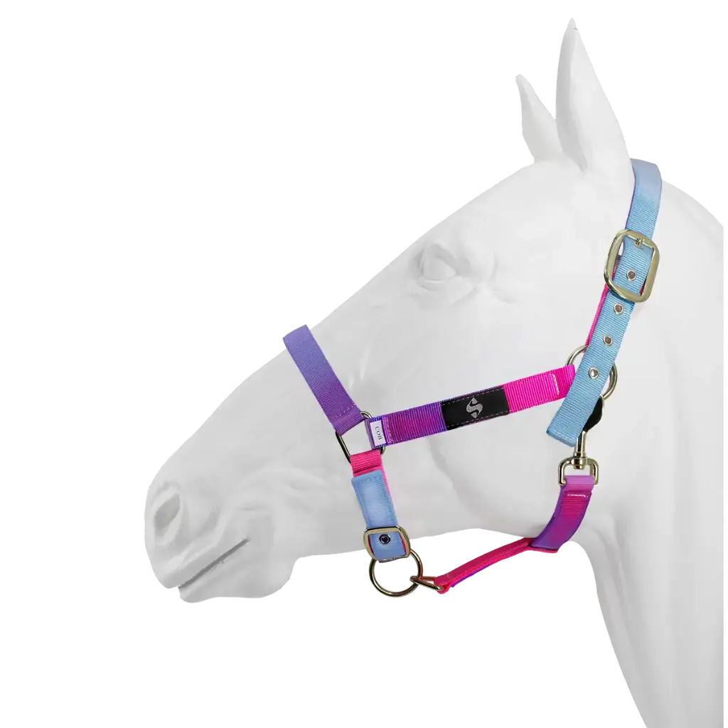 Snowbee halter rainbow coloured