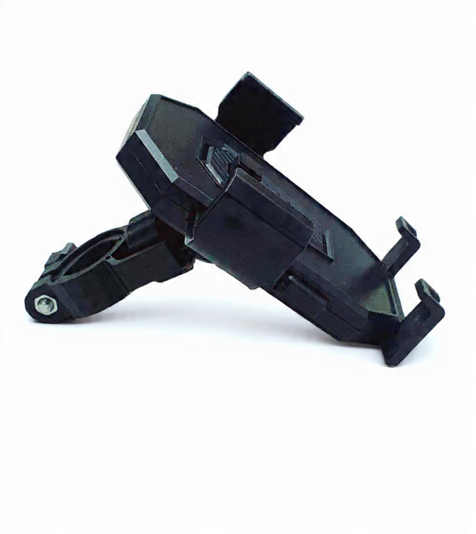 Bicycle cell phone holder