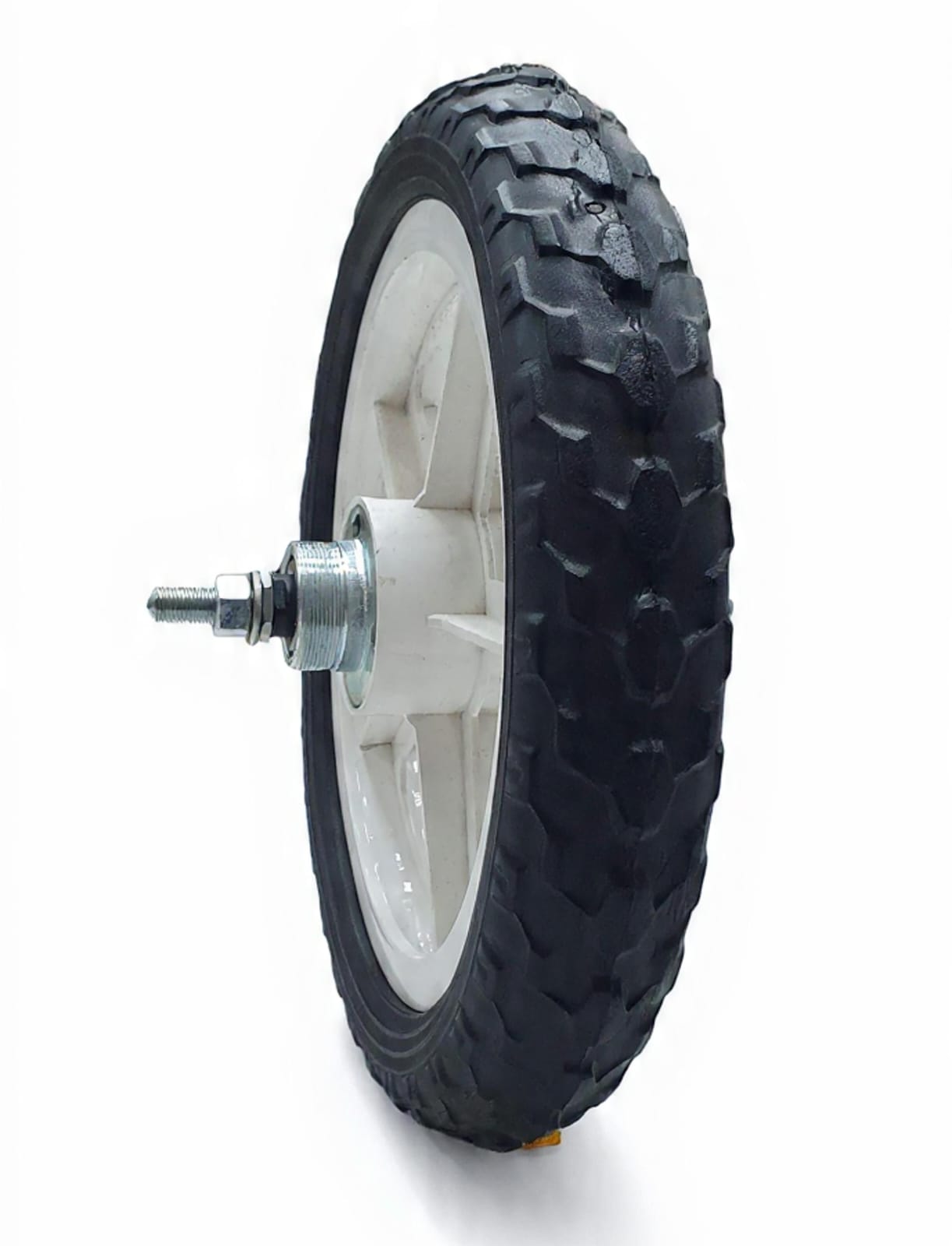 Bicycle Wheel 12 Inch Rear Pvc Black rim and tyre