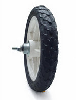Bicycle Wheel 12 Inch Rear Pvc Black rim and tyre