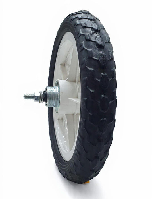 Bicycle Wheel 12 Inch Rear Pvc Black rim and tyre