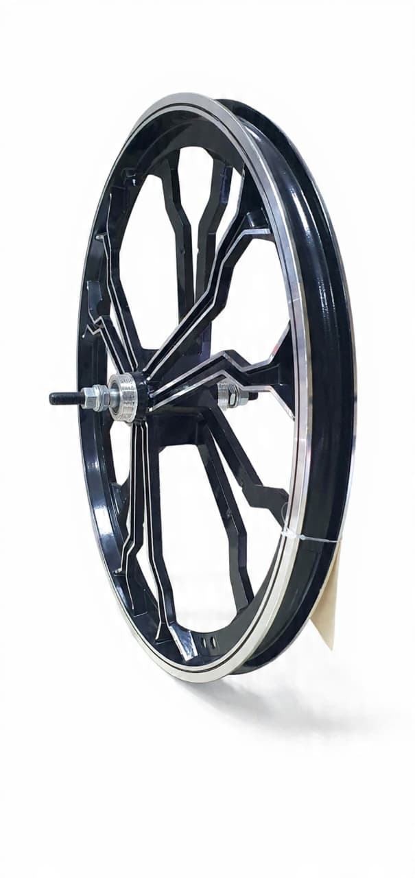 Mag wheel 20 inch Alloy per Pair Spider Black 18 Front & Rear